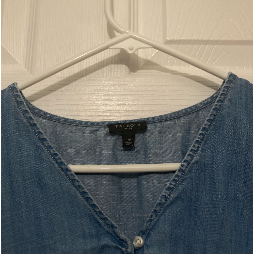 Talbots jean top - Picture 3 of 3